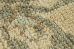 10x14 Light Olive Green and Beige Turkish Oushak Rug