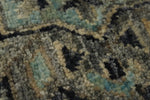 10x14 Navy and Ivory Anatolian Tribal Rug
