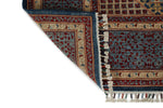 10x14 Navy and Blue Turkish Tribal Rug