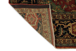 9x12 Rust and Black Persian Rug