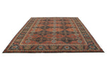 9x12 Black and Multicolor Persian Rug