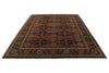 9x12 Black and Multicolor Persian Rug