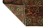 9x12 Black and Burgundy Persian Rug
