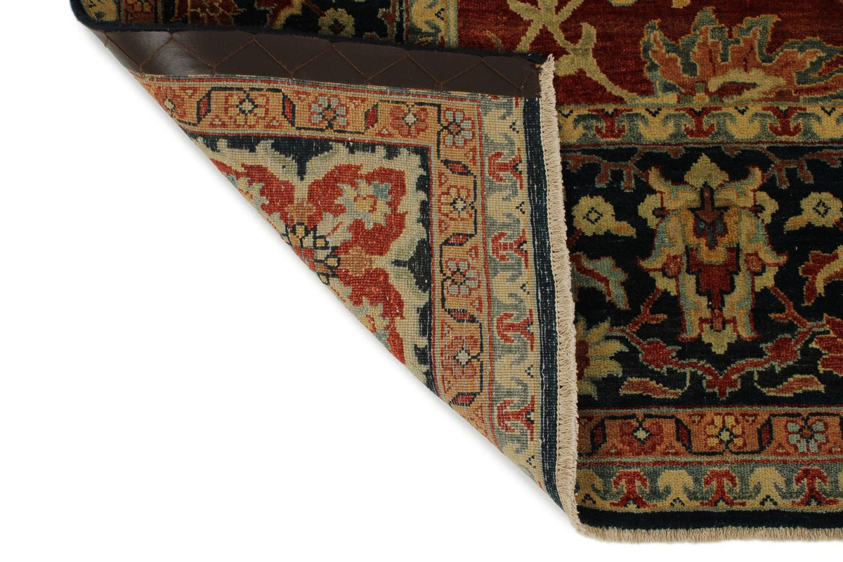 9x12 Red and Black Persian Rug