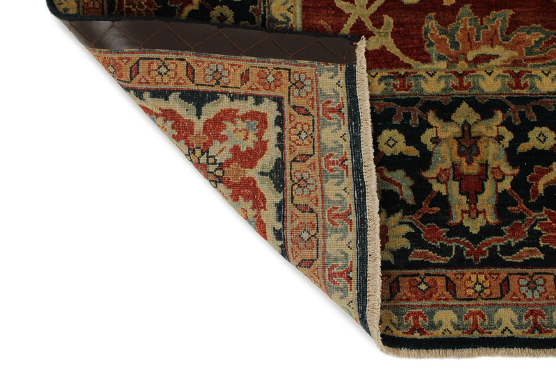 9x12 Red and Black Persian Rug