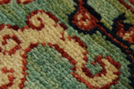 9x12 Beige and Light Green Persian Rug