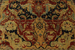 9x12 Red and Black Persian Rug