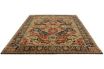 9x12 Red and Black Persian Rug
