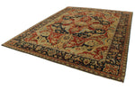 9x12 Red and Black Persian Rug