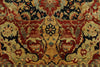 9x12 Red and Black Persian Rug