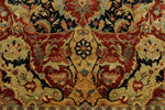 9x12 Red and Black Persian Rug