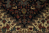 9x12 Black and Burgundy Persian Rug