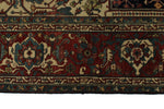 9x12 Black and Burgundy Persian Rug