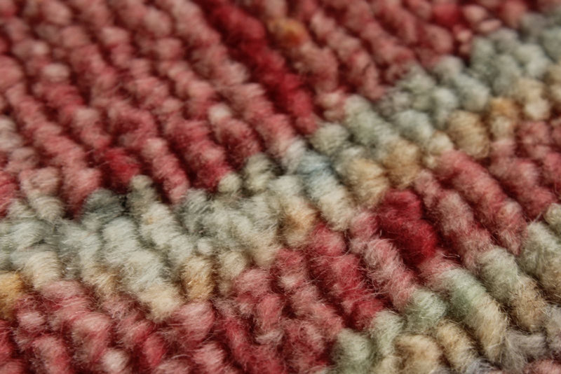9x12 Pınk and Multicolor Turkish Oushak Rug