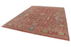 9x12 Pınk and Multicolor Turkish Oushak Rug