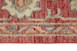 9x12 Pınk and Multicolor Turkish Oushak Rug