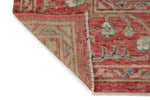 9x12 Pınk and Multicolor Turkish Oushak Rug