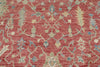 9x12 Pınk and Multicolor Turkish Oushak Rug