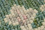 9x12 Green and Green Turkish Oushak Rug