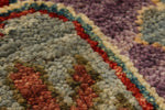 9x12 Gray and Blue Turkish Oushak Rug