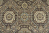 9x12 Gray and Multicolor Turkish Oushak Rug