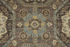 9x12 Gray and Multicolor Turkish Oushak Rug