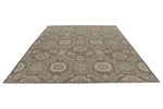9x12 Gray and Multicolor Turkish Oushak Rug