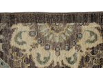 9x12 Gray and Multicolor Turkish Oushak Rug