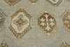 9x12 Gray and Multicolor Turkish Oushak Rug