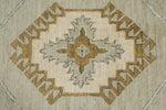 9x12 Gray and Multicolor Turkish Oushak Rug