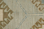 9x12 Gray and Multicolor Turkish Oushak Rug
