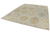 9x12 Gray and Multicolor Turkish Oushak Rug