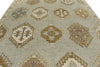 9x12 Gray and Multicolor Turkish Oushak Rug