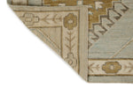 9x12 Gray and Multicolor Turkish Oushak Rug