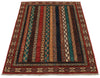 3x5 Multicolor and Multicolor Turkish Tribal Rug