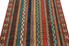 3x5 Multicolor and Multicolor Turkish Tribal Rug
