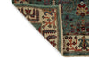3x5 Green and Ivory Anatolian Traditional Rug