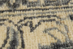 3x5 Gray and Ivory Turkish Oushak Rug