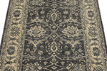 3x5 Gray and Ivory Turkish Oushak Rug