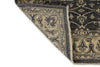3x5 Gray and Ivory Turkish Oushak Rug
