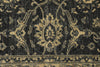 3x5 Gray and Ivory Turkish Oushak Rug