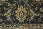3x5 Gray and Ivory Turkish Oushak Rug