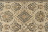 3x5 Ivory and Gray Anatolian Tribal Rug