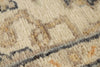 3x5 Ivory and Gray Anatolian Tribal Rug