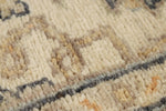 3x5 Ivory and Gray Anatolian Tribal Rug
