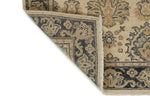 3x5 Ivory and Gray Anatolian Tribal Rug