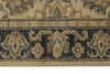 3x5 Ivory and Gray Anatolian Tribal Rug