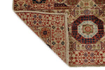 3x5 Ivory and Multicolor Turkish Tribal Rug
