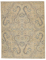 4x5 Brown and Multicolor Anatolian Tribal Rug
