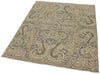 4x5 Brown and Multicolor Anatolian Tribal Rug